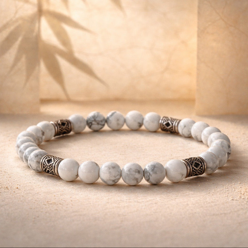 Howlite - Patience and Self-control