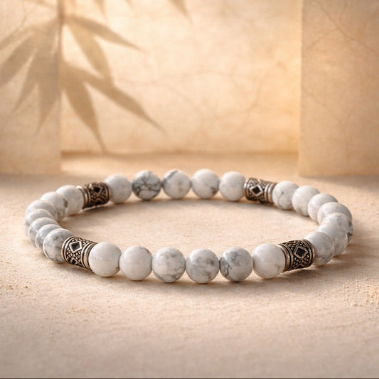 Howlite - Patience and Self-control